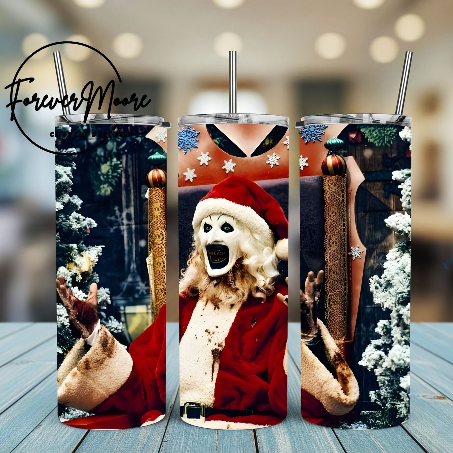 CHRISTMAS HORROR TUMBLERS