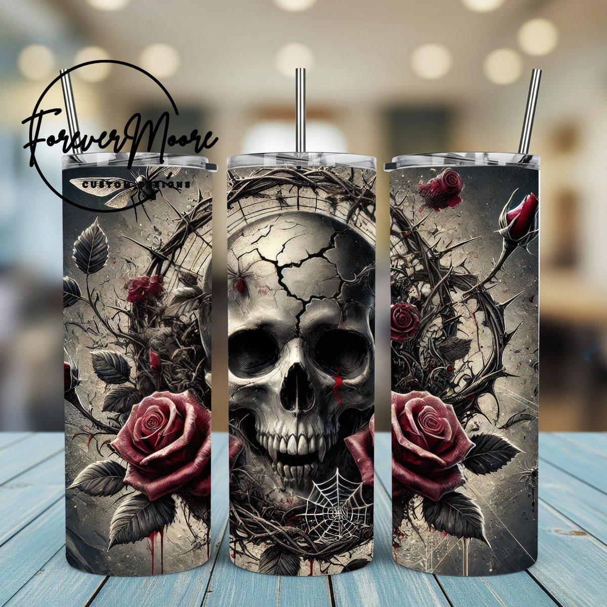 Skulls & Gothic Tumblers