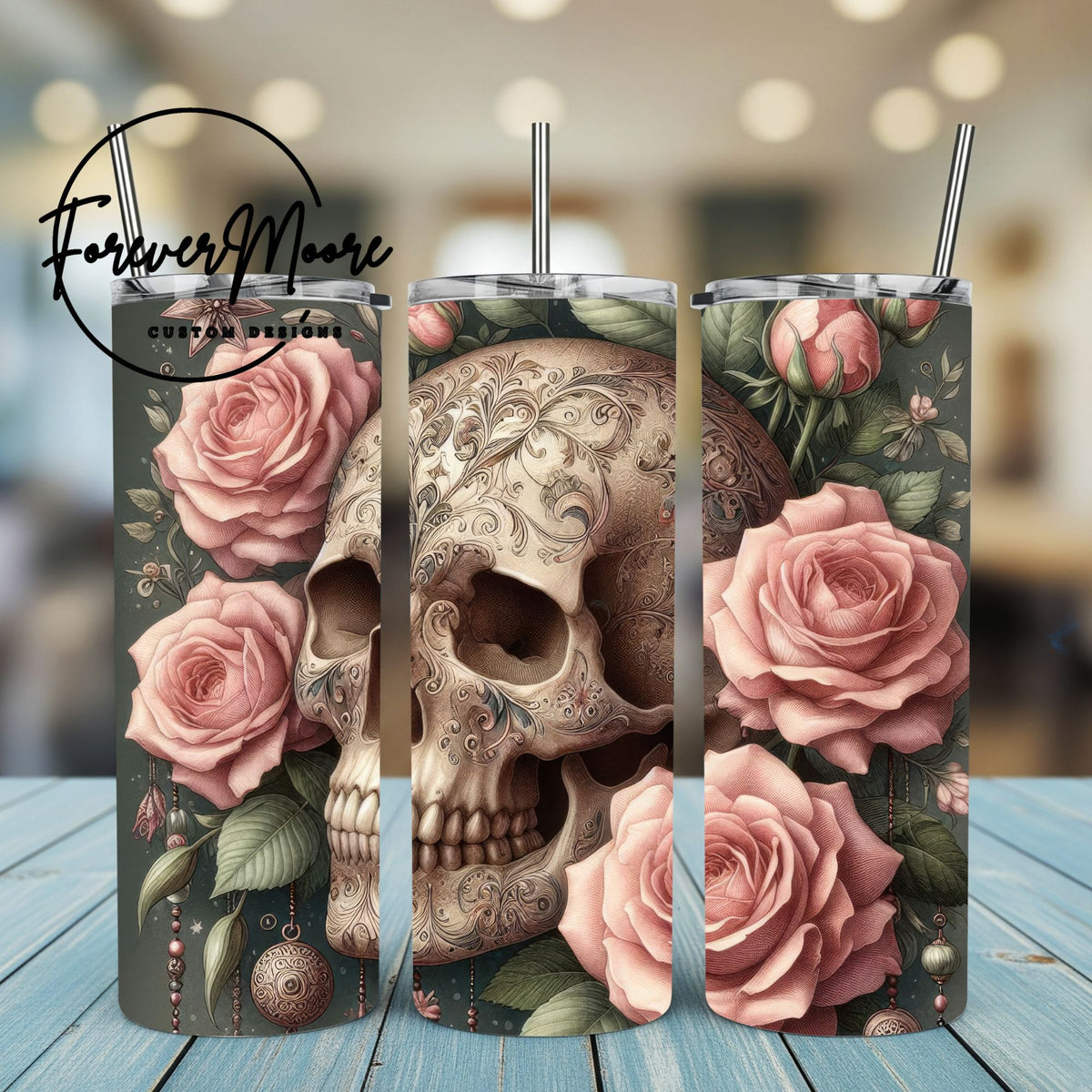 Skulls & Gothic Tumblers