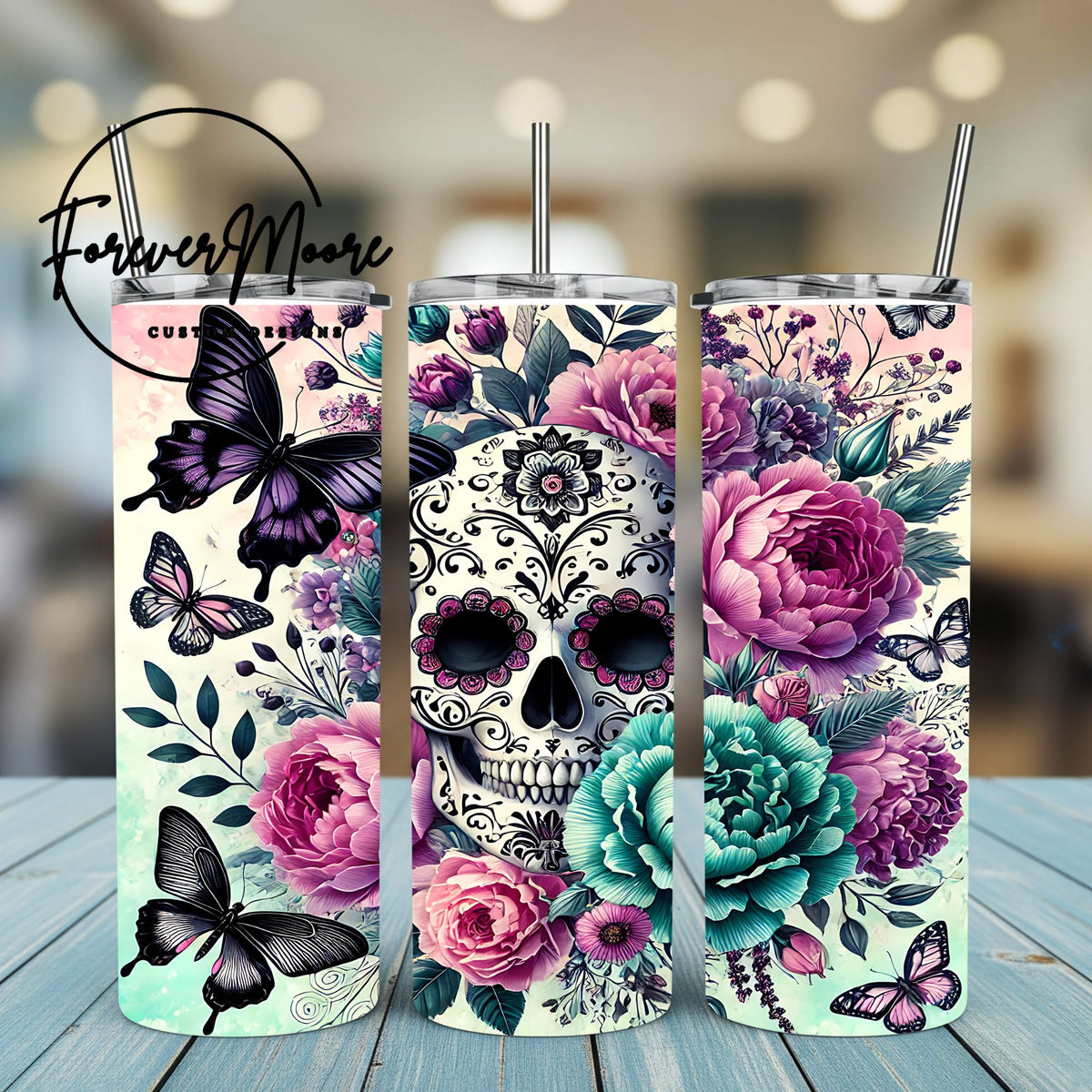 Skulls & Gothic Tumblers