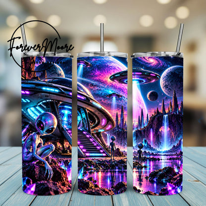 Space, Galaxy & Aliens