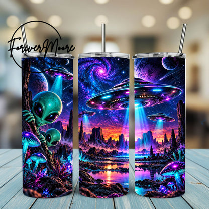 Space, Galaxy & Aliens