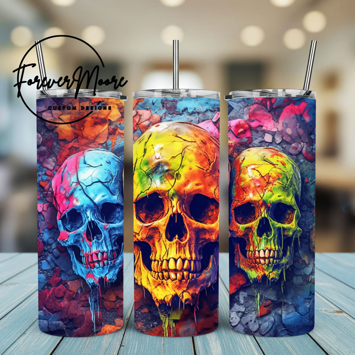 Skulls & Gothic Tumblers