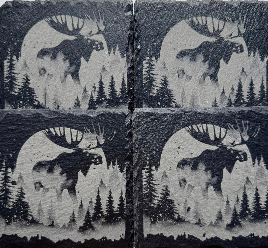 Slate coasters