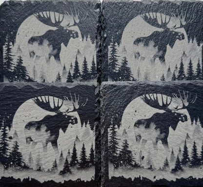 Slate coasters