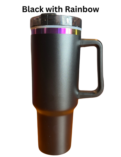 40 OZ LASERED TUMBLER