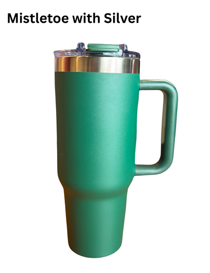 40 OZ LASERED TUMBLER