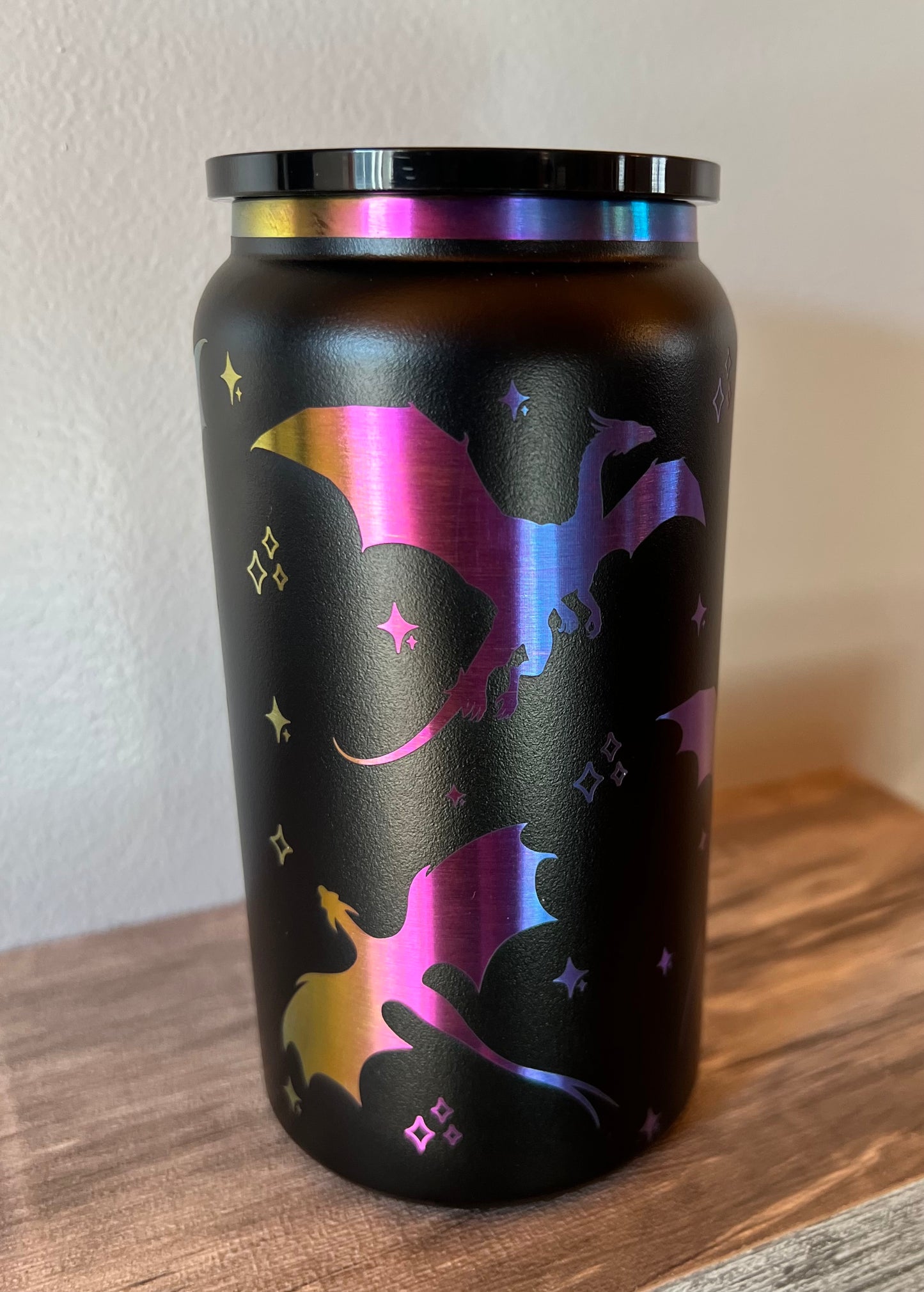 16 oz laser mason style