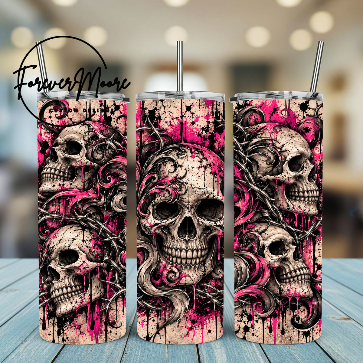 Skulls & Gothic Tumblers