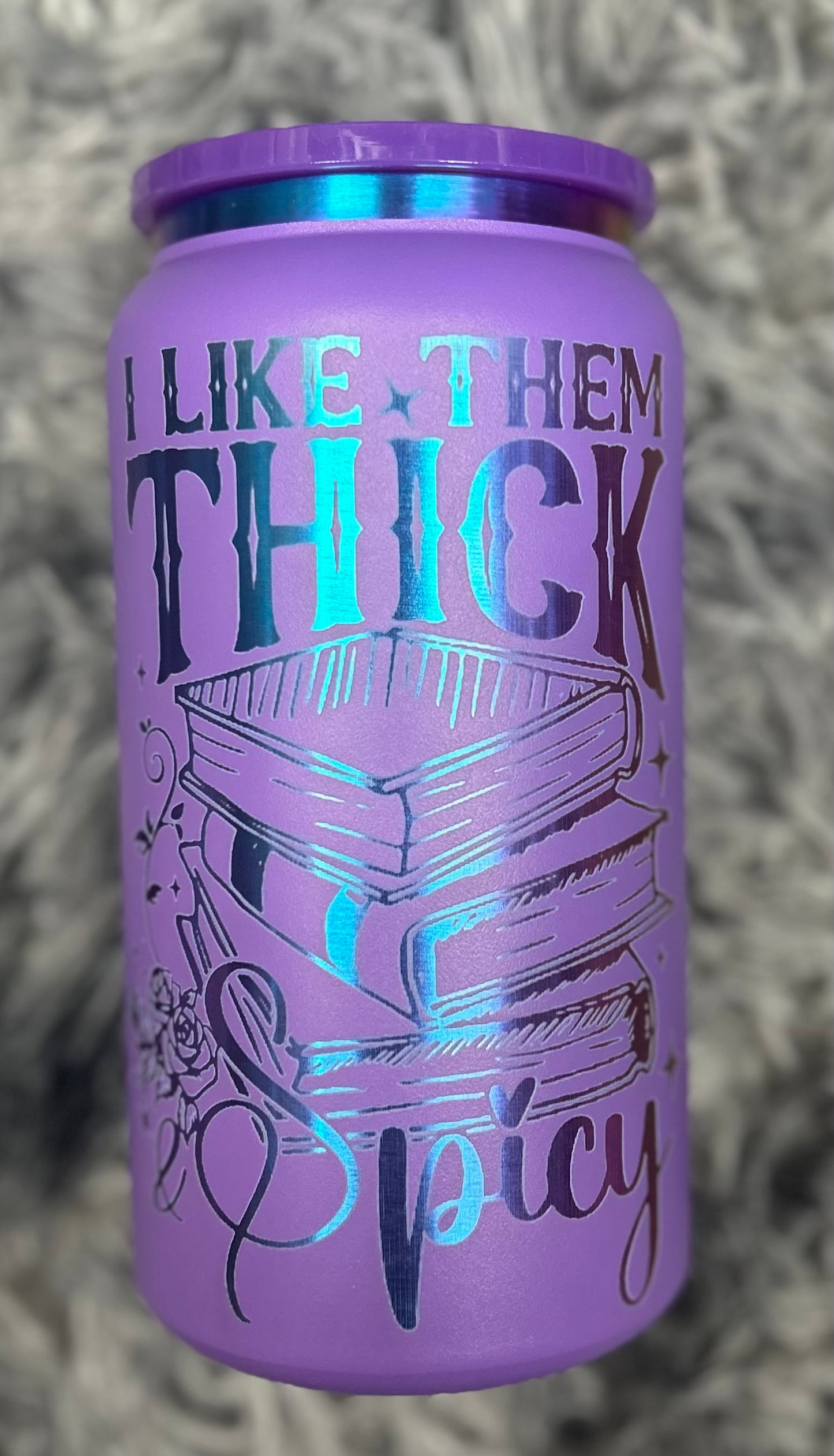 16 oz laser mason style