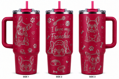 40 oz laser engraved finished tumblers