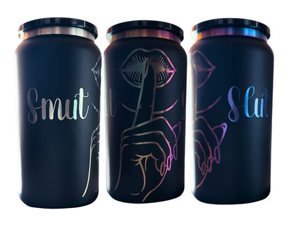 16 oz laser mason style