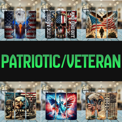 PATRIOTIC/VETERAN TUMBLERS