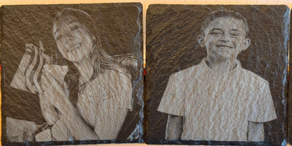 Slate coasters