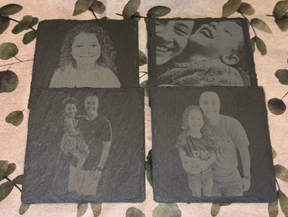 Slate coasters