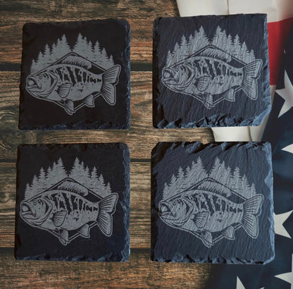 Slate coasters