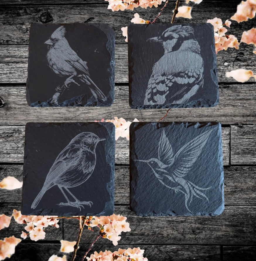 Slate coasters