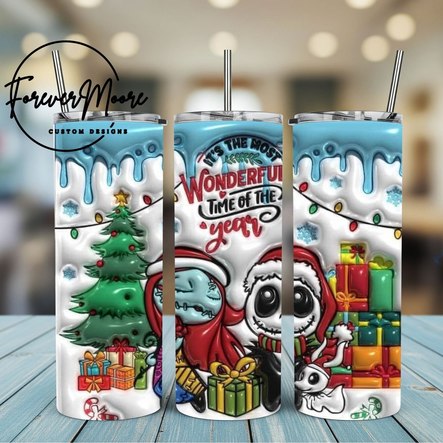 CHRISTMAS HORROR TUMBLERS