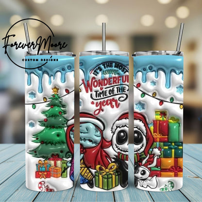 CHRISTMAS HORROR TUMBLERS