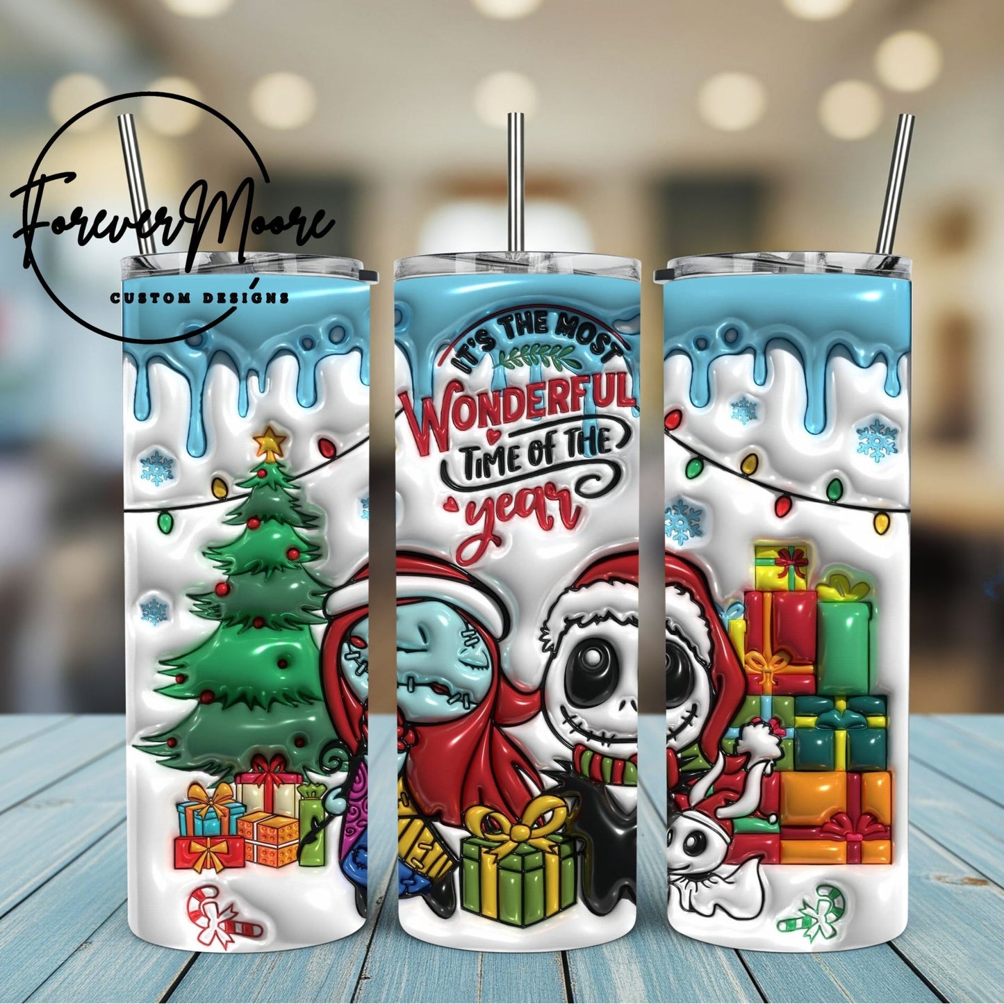 CHRISTMAS HORROR TUMBLERS