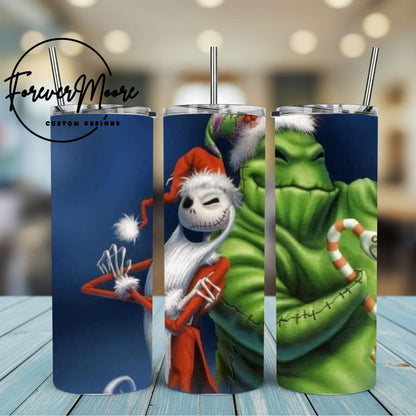 CHRISTMAS HORROR TUMBLERS