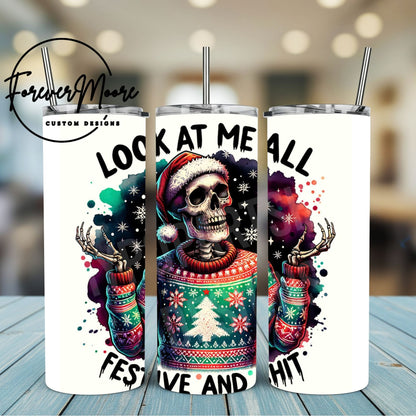 CHRISTMAS HORROR TUMBLERS