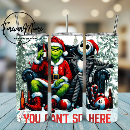 CHRISTMAS HORROR TUMBLERS