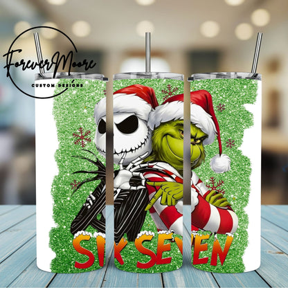 CHRISTMAS HORROR TUMBLERS