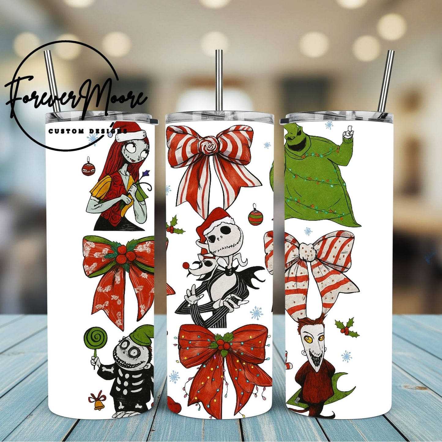 CHRISTMAS HORROR TUMBLERS