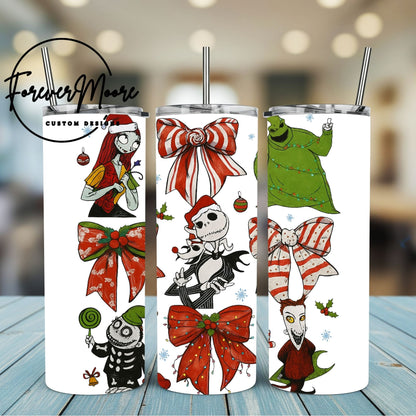 CHRISTMAS HORROR TUMBLERS