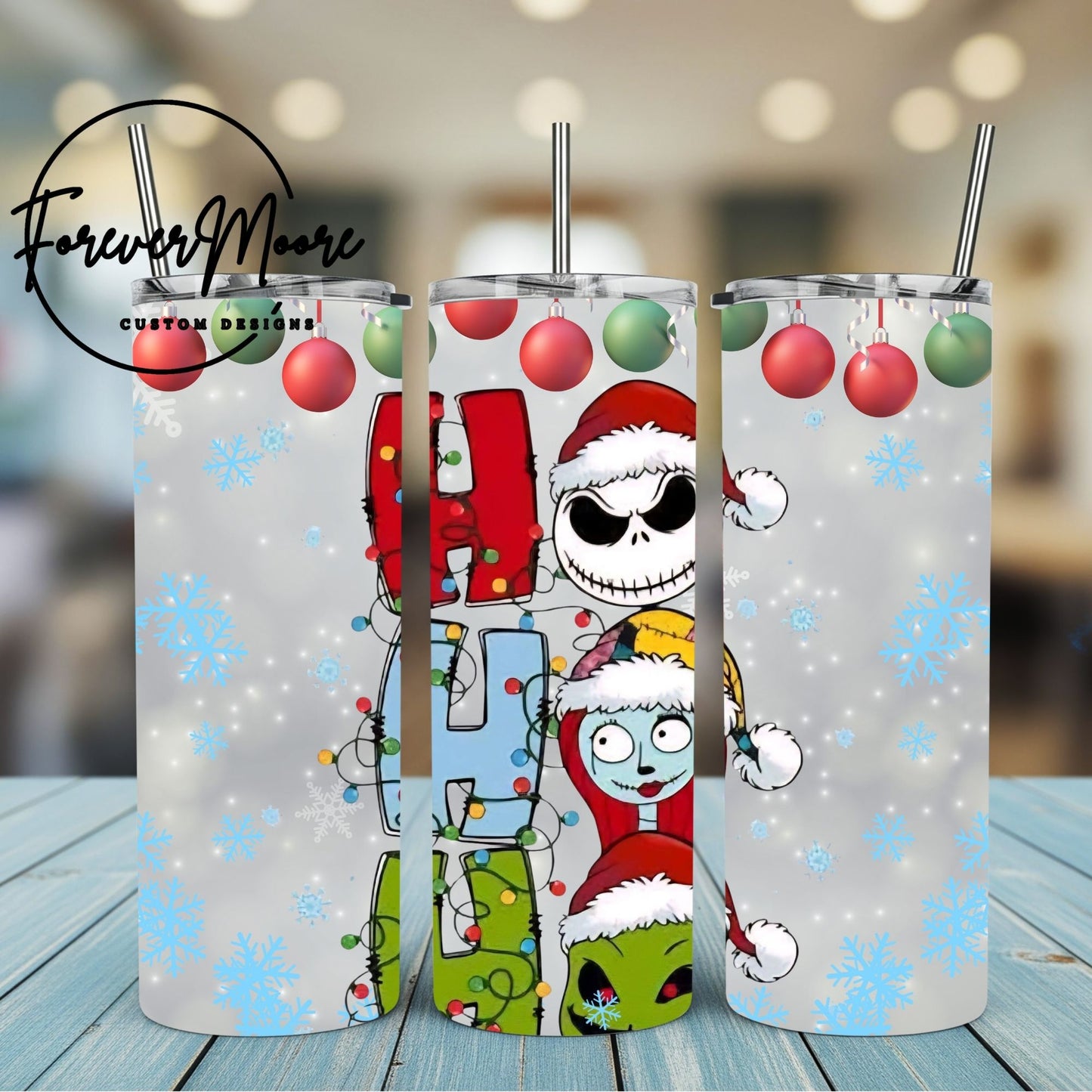 CHRISTMAS HORROR TUMBLERS