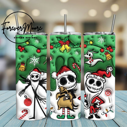 CHRISTMAS HORROR TUMBLERS