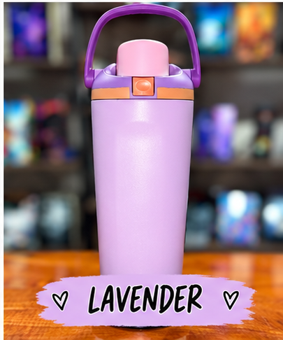 30 oz Flip & Sip Lasered Tumblers