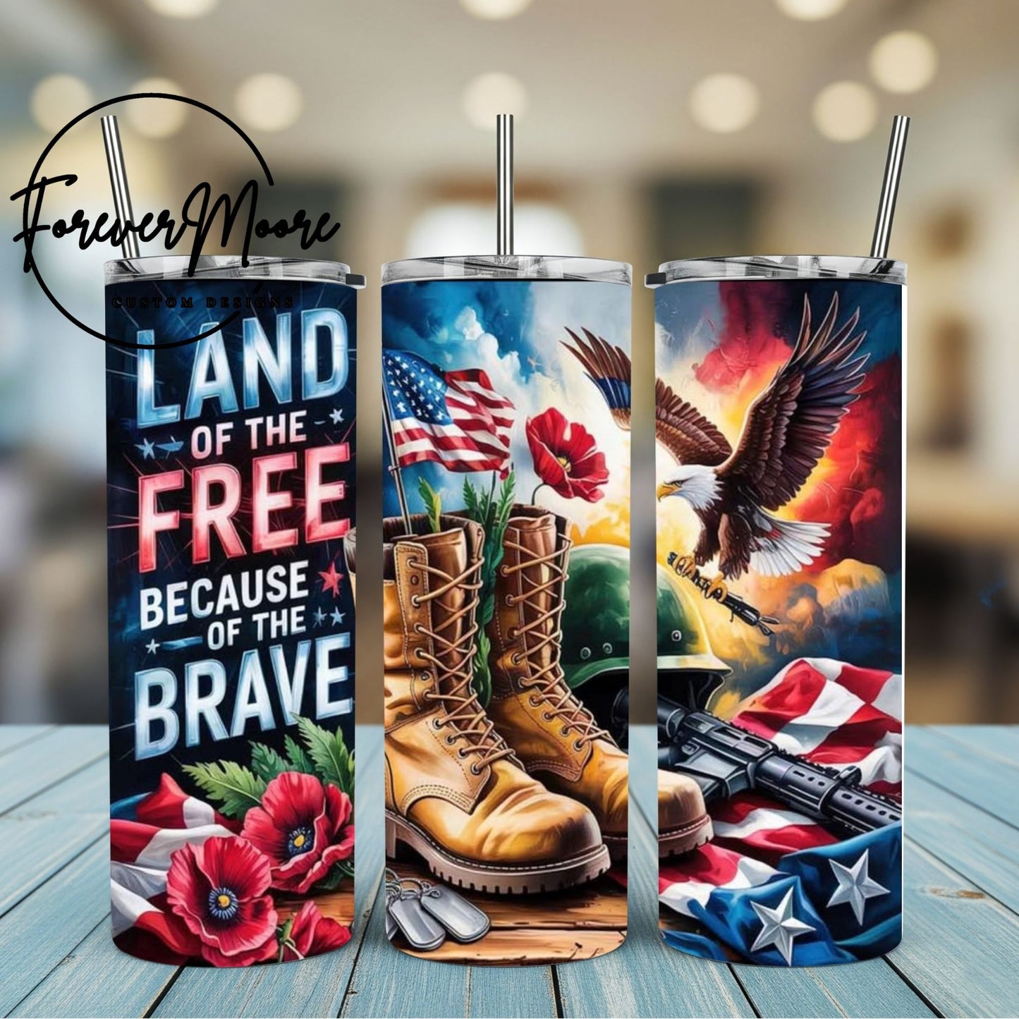 PATRIOTIC/VETERAN TUMBLERS