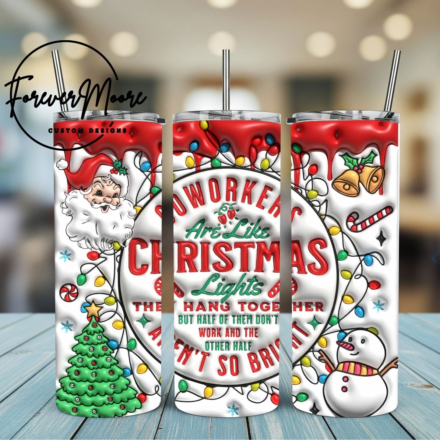 CHRISTMAS TUMBLERS