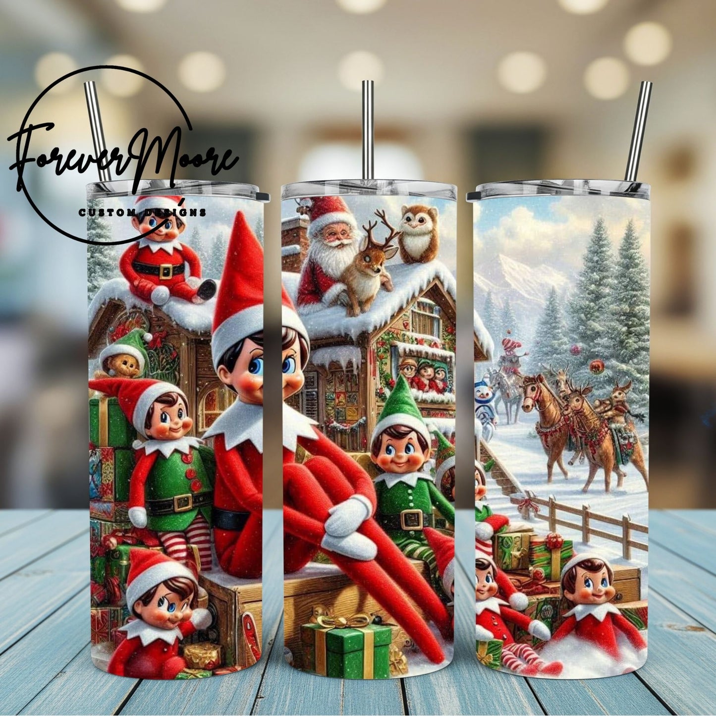 CHRISTMAS TUMBLERS