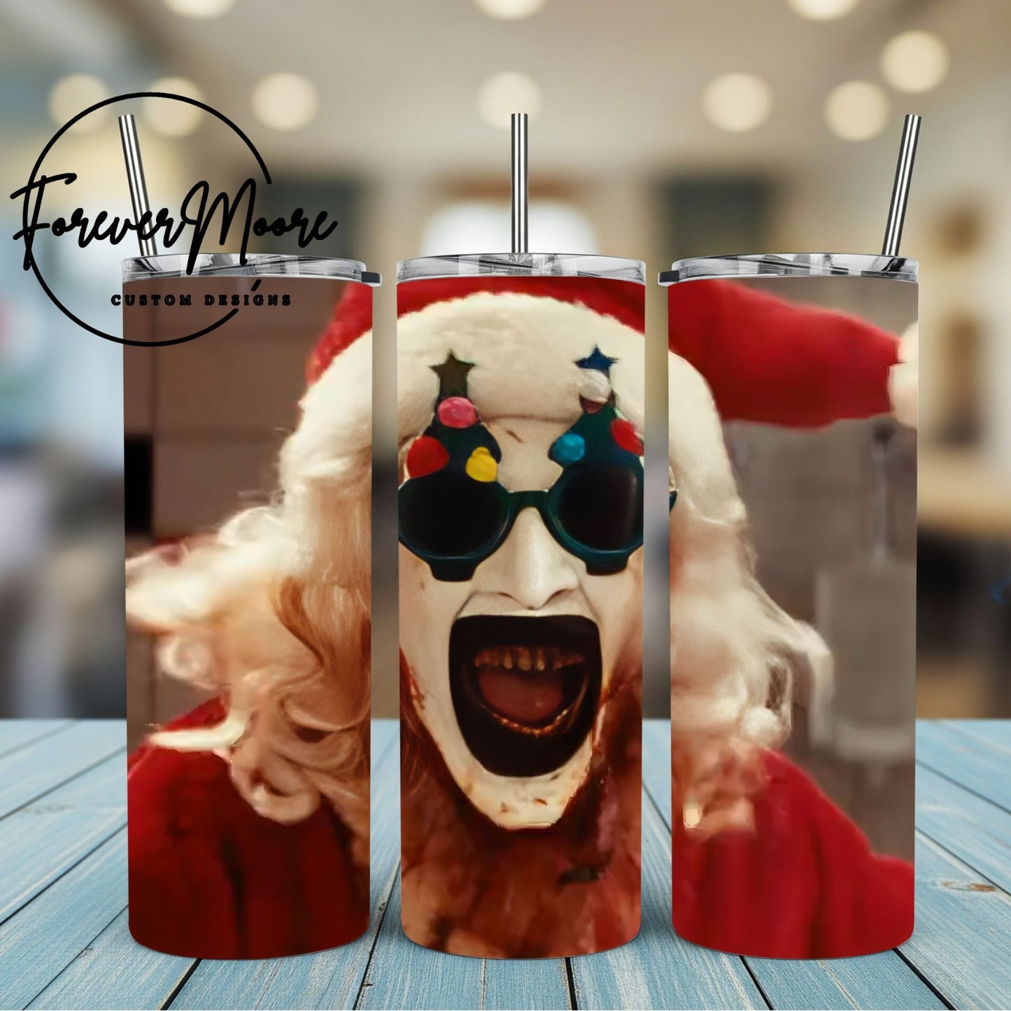 CHRISTMAS HORROR TUMBLERS