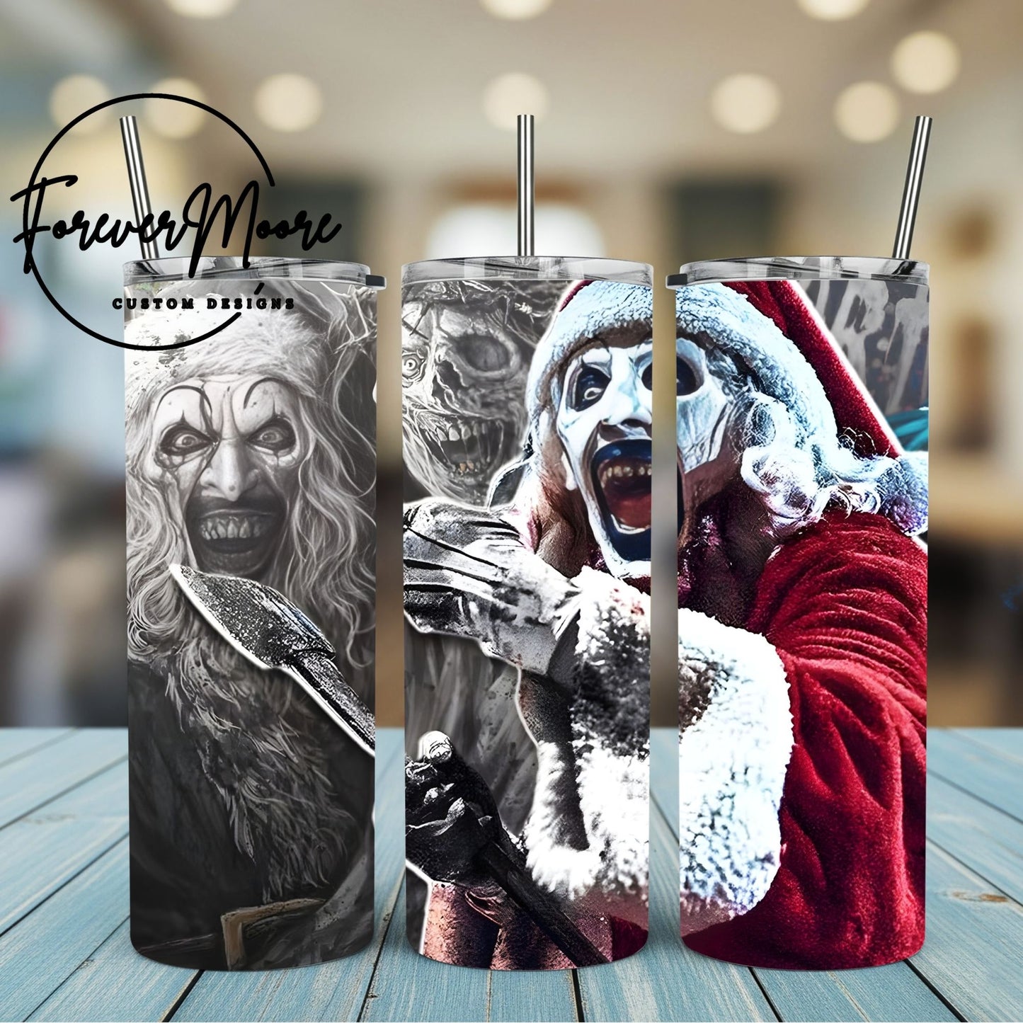 CHRISTMAS HORROR TUMBLERS