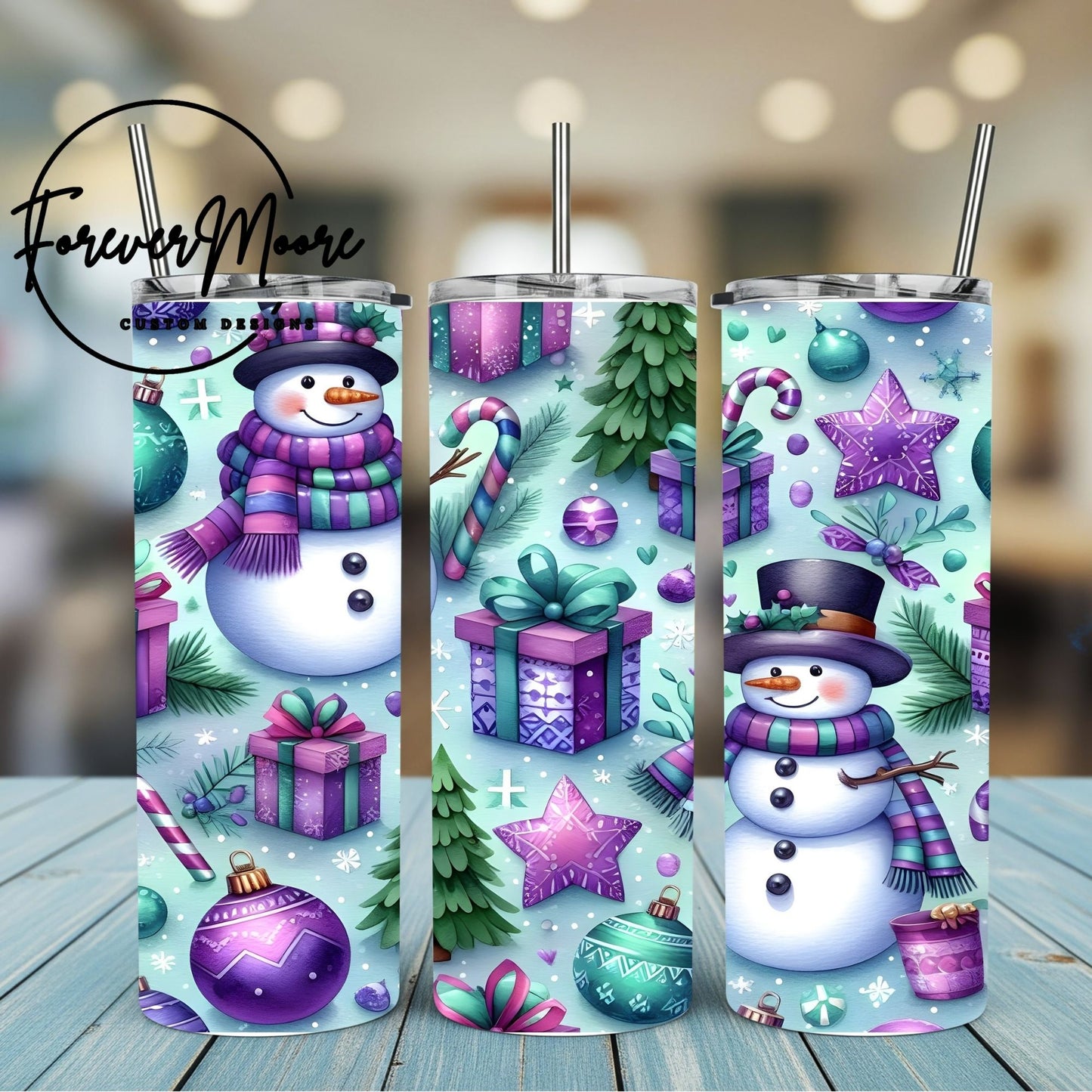 CHRISTMAS TUMBLERS