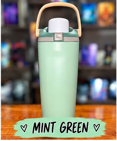 30 oz Flip & Sip Lasered Tumblers