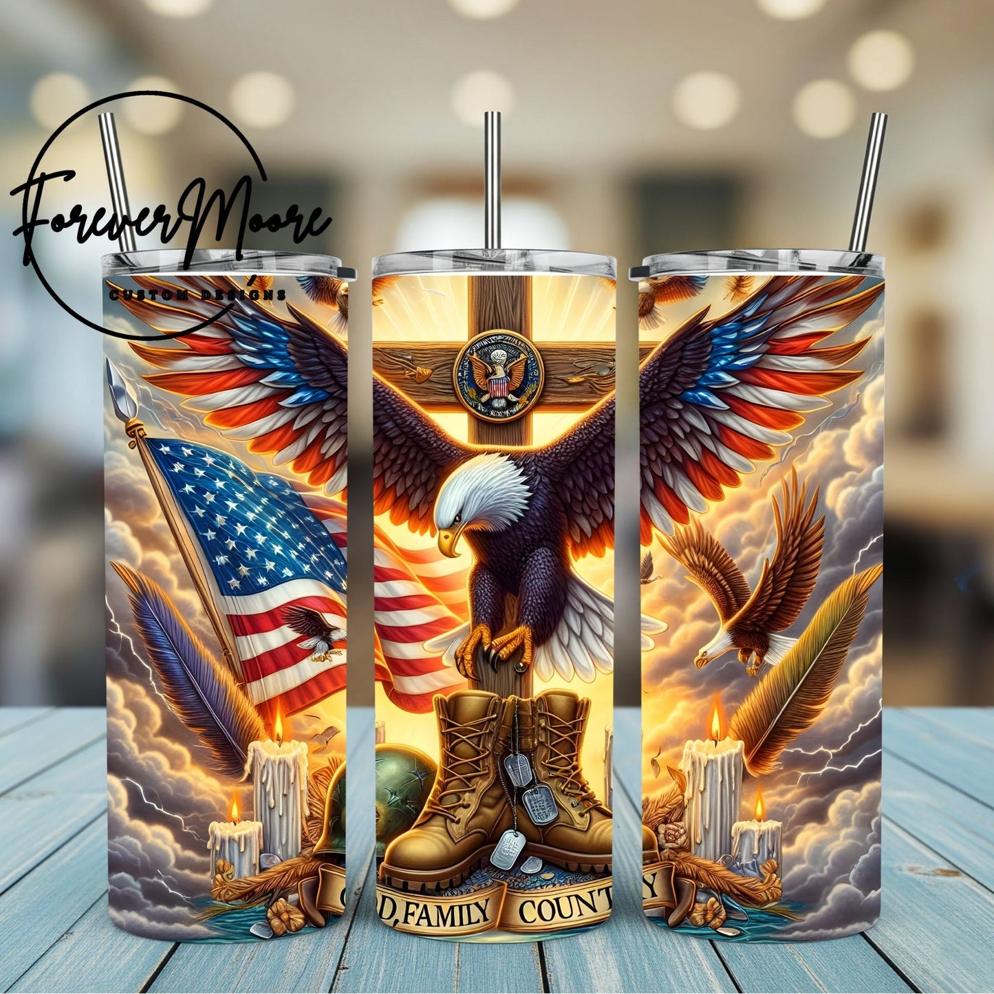 PATRIOTIC/VETERAN TUMBLERS