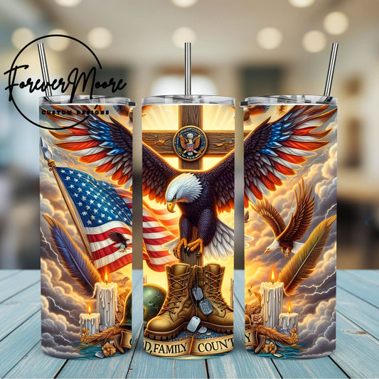 PATRIOTIC/VETERAN TUMBLERS