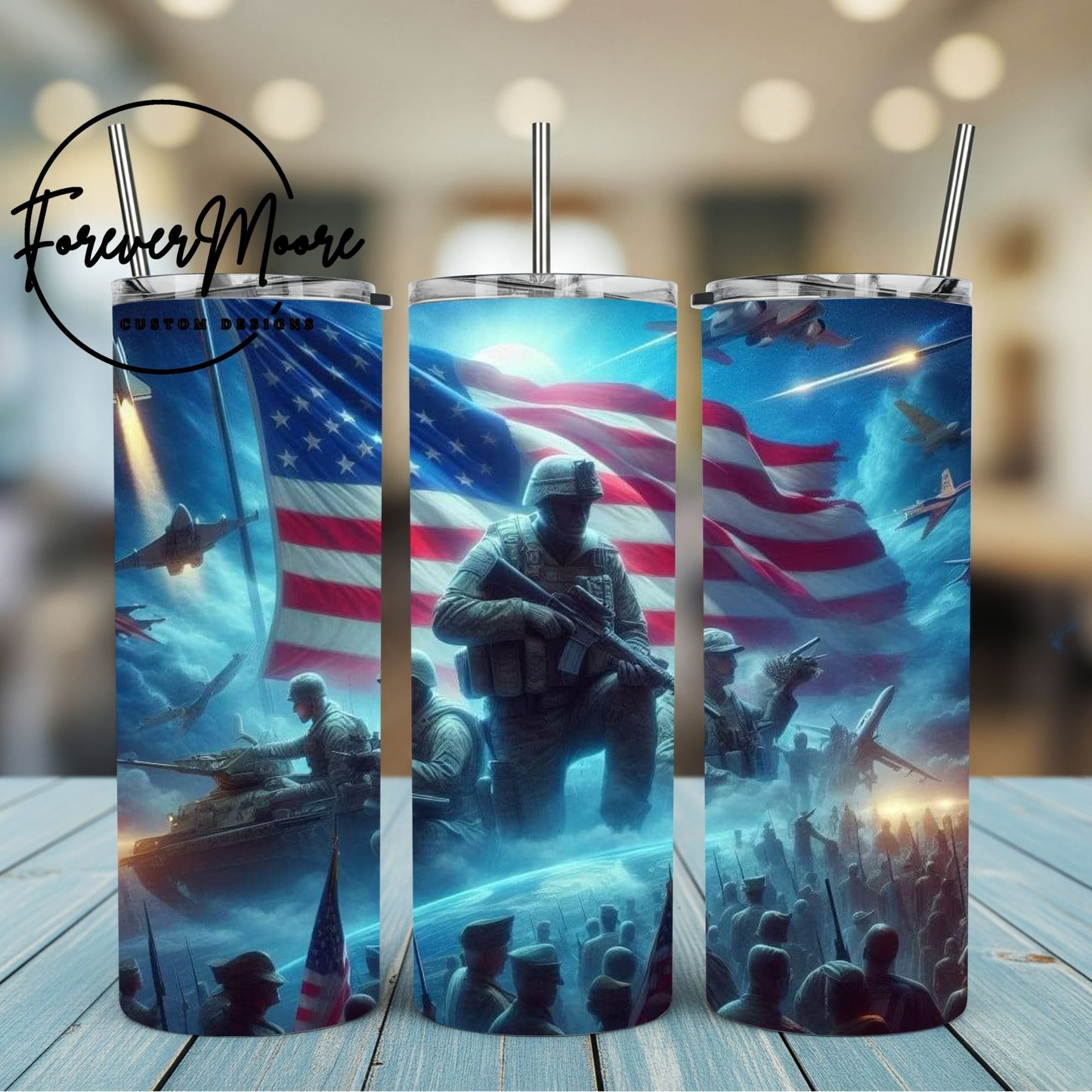 PATRIOTIC/VETERAN TUMBLERS