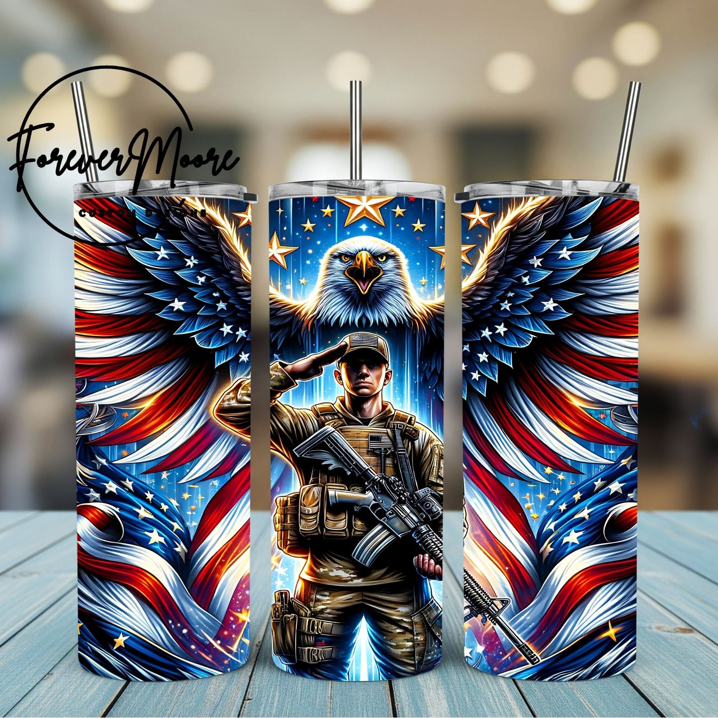 PATRIOTIC/VETERAN TUMBLERS