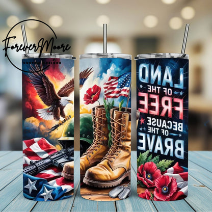 PATRIOTIC/VETERAN TUMBLERS