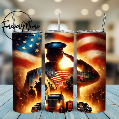 PATRIOTIC/VETERAN TUMBLERS