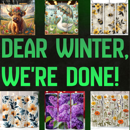Dear Winter, We're Done!