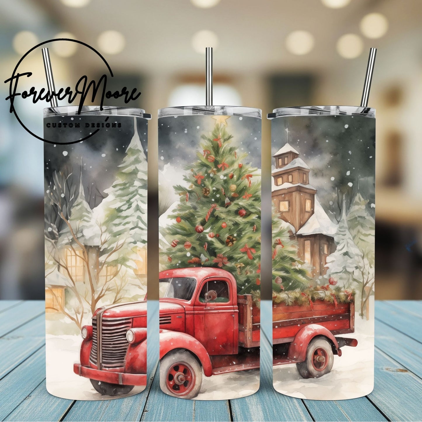 CHRISTMAS TUMBLERS