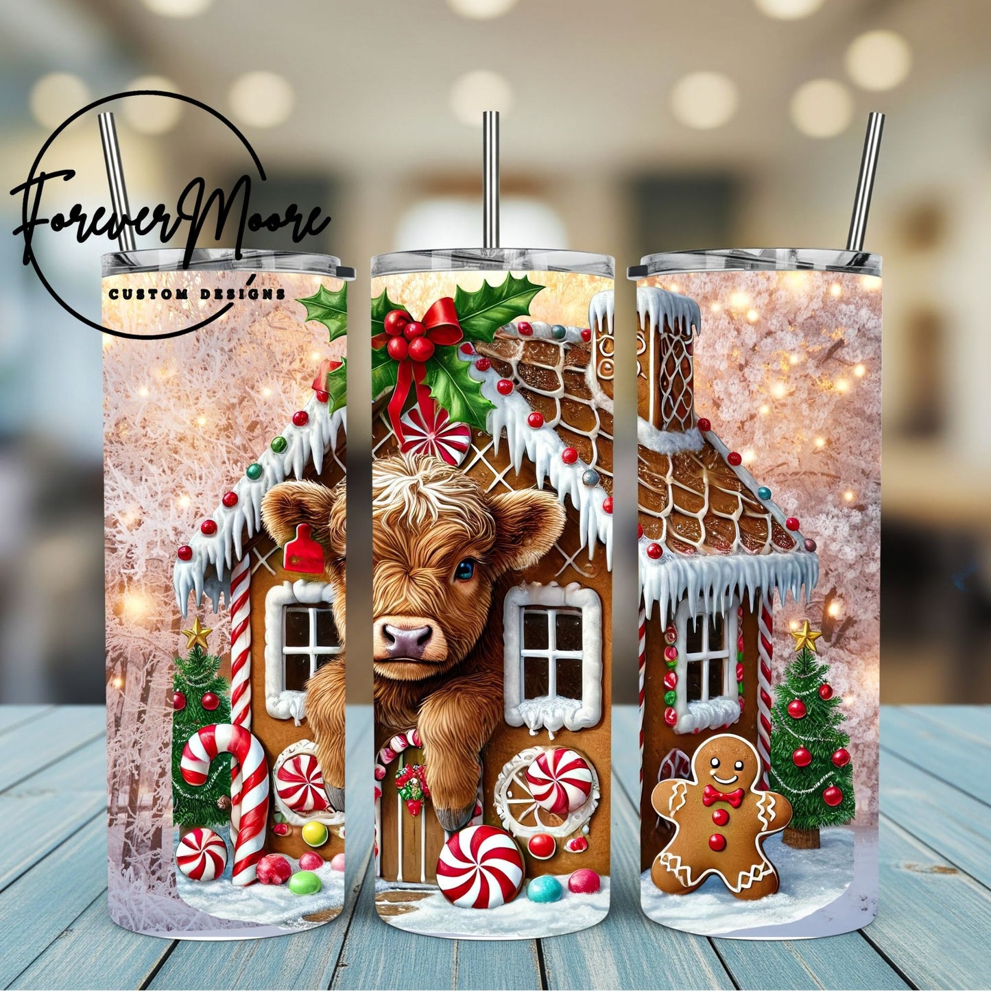 CHRISTMAS TUMBLERS