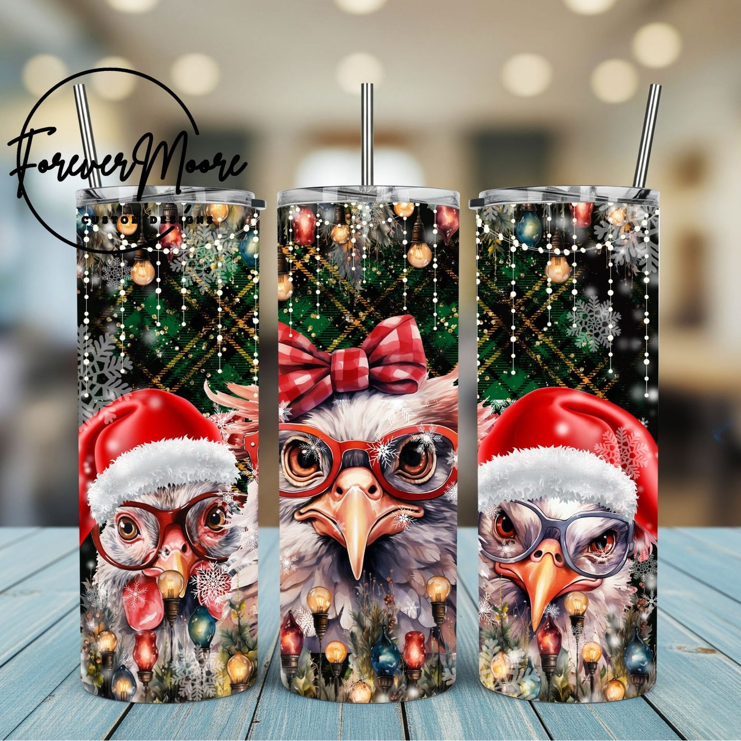 CHRISTMAS TUMBLERS